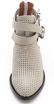 Thumbnail for your product : Jeffrey Campbell Everly Perf Buckled Booties
