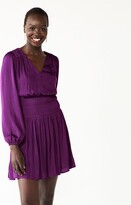Thumbnail for your product : Nine West Women's Long Sleeve Smocked Mini Dress