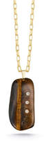 Thumbnail for your product : Paige Novick Gem Story Tiger's Eye Pendant Necklace