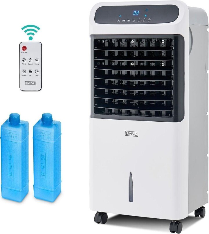 LIVIVO 12L Digital Evaporative Air Cooler with Remote Control & Timer
