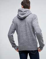 Thumbnail for your product : Superdry Zip Through Hoodie In Grey Marl