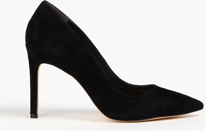 Stuart Weitzman Leigh 95 suede pumps