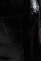 Thumbnail for your product : Mason by Michelle Mason Glossed-leather tapered pants