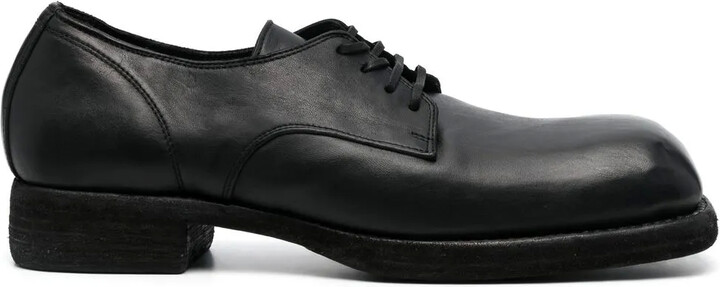 Guidi Lace-Up Leather Shoes
