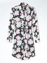 Thumbnail for your product : Banana Republic Floral Ruffle-Front Shirtdress
