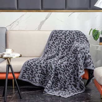 Everly Quinn Adal Super Soft Leopard Print Throw Blanket - ShopStyle