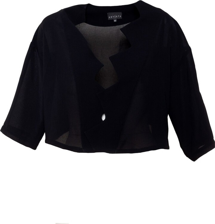 Artista Cut Black Shirt