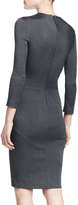 Thumbnail for your product : The Row Drista Long-Sleeve Satin Dress