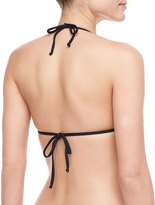 Thumbnail for your product : Cecilia Prado Optico Triangle Bikini Top
