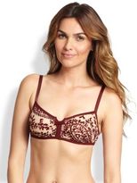 Thumbnail for your product : Huit New Idylle Printed Soft Cup Underwire Bra