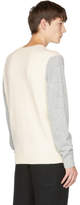 Thumbnail for your product : Rag & Bone Grey and Ivory Victor Crew Sweater