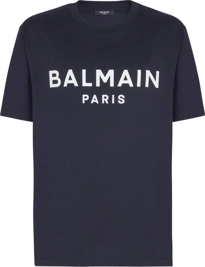 Balmain printed cotton T-Shirt