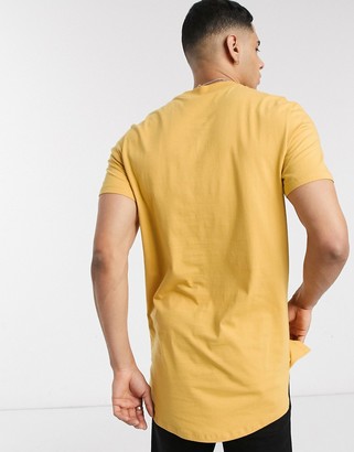 ASOS DESIGN 3 pack longline t-shirt with side splits