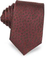 Thumbnail for your product : Lanvin Abstract Woven Twill Silk Narrow Tie
