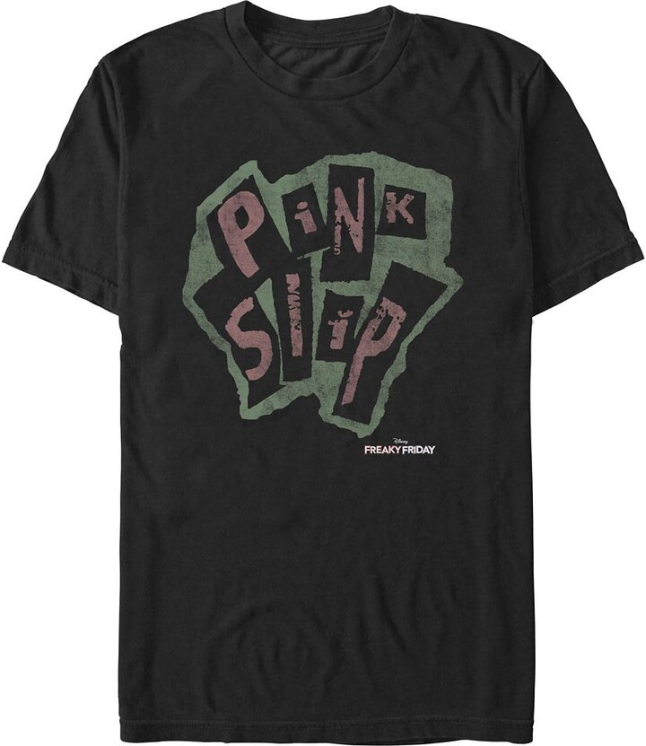 Freaky Friday Pink Slip Logo Fashion T-Shirt for Adults Official