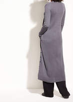 Thumbnail for your product : Vince Mix Ribbed Cashmere Long Button Cardigan