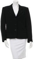 Thumbnail for your product : Calvin Klein Collection Wool Three-Button Blazer