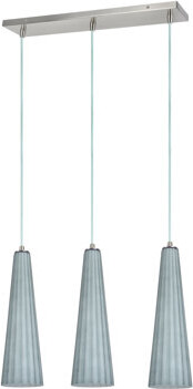 Aspen Creative Corporation 3 - Light Kitchen Island Linear Pendant
