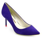 Thumbnail for your product : Webster Sophia Lola Electric Suede Point Toe Pumps
