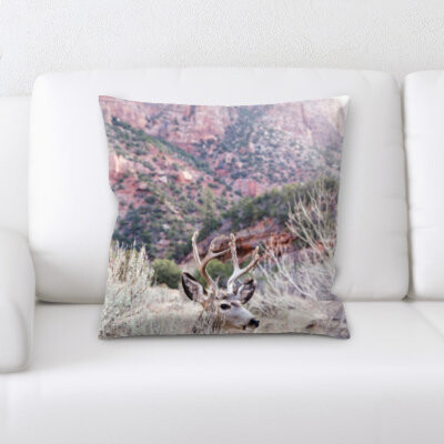 Rug Tycoon Deer Deer Throw Pillow