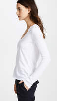 Thumbnail for your product : James Perse Long Sleeve V Neck Tee