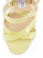 Thumbnail for your product : Jimmy Choo Xenia Elaphe Strappy Sandal