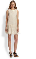 Thumbnail for your product : Ella Moss Hanalei Dropped-Waist Crocheted Lace Dress