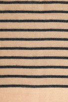 Thumbnail for your product : Brunello Cucinelli Striped Metallic Intarsia-knit Scarf