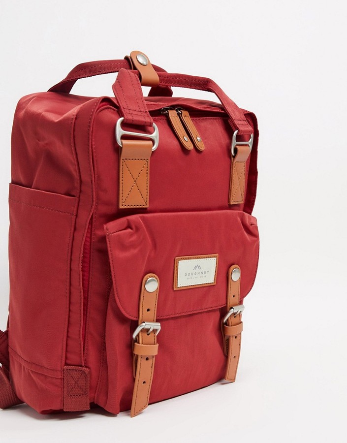 Doughnut Macaroon backpack in red ShopStyle