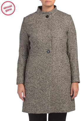 Made In Italy Wool Blend Coat