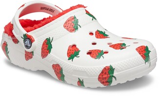 dsw strawberry crocs
