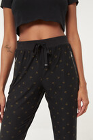 Thumbnail for your product : Ardene Slouchy Palm Tree Joggers