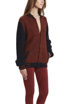 Thumbnail for your product : Monsieur Lacenaire Knitted Varsity Jacket