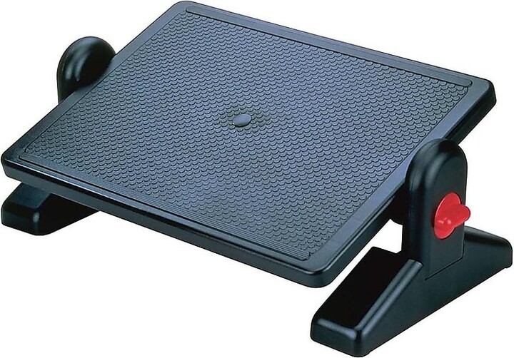 Aidata Ergo Tilt Adjustable Footrests, Black (FR002)