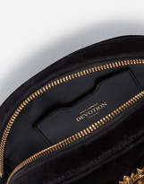 Thumbnail for your product : Dolce & Gabbana Devotion Camera Bag In Quilted Smooth Velvet