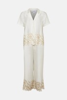 Thumbnail for your product : Coast Premium Satin Embroidered Pyjama Set