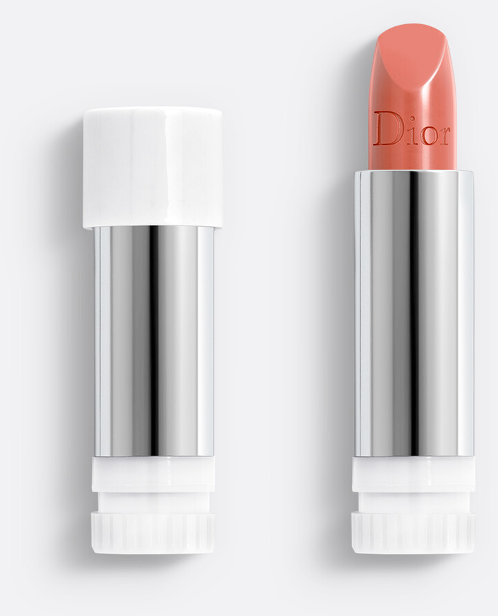 Christian Dior Rouge Coloured Lip Balm Refill 525 Chérie Satin Finish