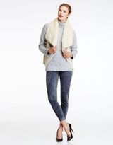 Thumbnail for your product : 424 FIFTH Marled Drop Shoulder Turtleneck Sweater