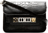 Thumbnail for your product : Proenza Schouler Black Crocodile PS11 Mini Classic Shoulder Bag