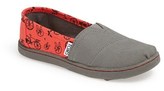 Thumbnail for your product : Toms 'Peace N' Bikes' Slip-On (Toddler, Little Kid & Big Kid)