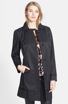 Thumbnail for your product : Vince Camuto Grosgrain Trim Walking Coat