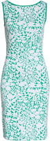 Thumbnail for your product : St. John Floral Jacquard Sweater Dress