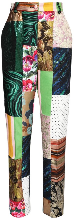 Patchwork Pants | Shop the world's largest collection of fashion 