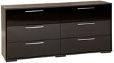 Thumbnail for your product : South Shore Mikka 6-Drawer Dresser in Black Oak