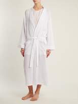 Thumbnail for your product : Pour Les Femmes - Patch Pocket Cotton Gauze Robe - Womens - White