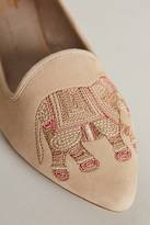 Thumbnail for your product : House Of Harlow Embroidered Elephant Loafers