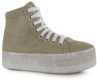 Jeffrey Campbell Play Canvas Washed Hi Tops