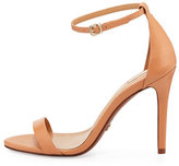 Thumbnail for your product : Schutz Cadey-Lee Leather Ankle-Strap Sandal, Light Wood (Stylist Pick!)