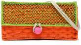 Thumbnail for your product : Sophie Anderson Woven Raffia Shoulder Bag