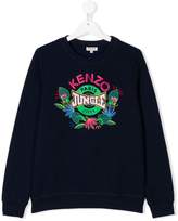 Thumbnail for your product : Kenzo Kids jungle motif sweatshirt